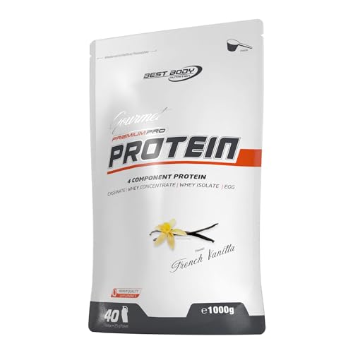 Best Body Nutrition Gourmet Premium Pro Protein French Vanilla Zipp-Beutel, 1 Stück