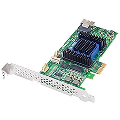 Adaptec RAID 6405E – RAID-Controller (SAS, SATA, Half-Height (Low-Profile), 0, 1, 10, 1E, JBOD, pmc-Sierra pm8013, 6 Gbit/s, 3.3/12)