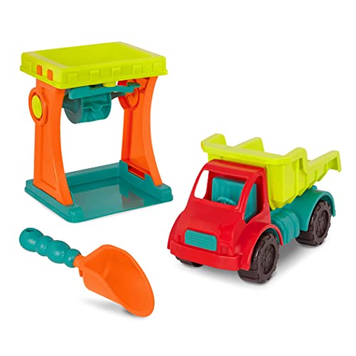 B. toys by Battat BX2198C3Z Dump Truck & Sand Mill