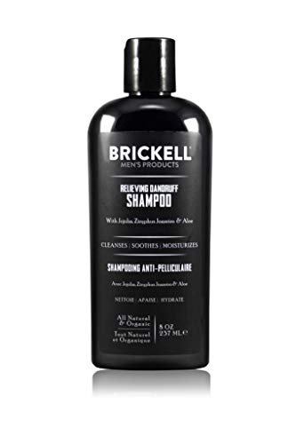 Brickell Herren-Schuppen-Shampoo für Männer, natürlich und biologisch, beruhigt und beseitigt Schuppen mit Ziziphus Joazeiro, Aloe und Jojobaöl (236 ml)