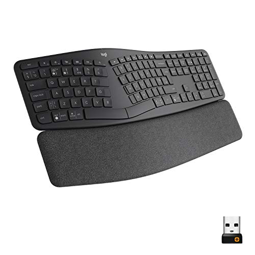 Logitech Ergo K860 RF Wireless Keyboard + Bluetooth US International