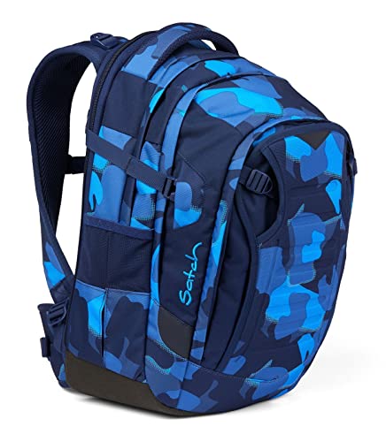 satch match Schulrucksack - ergonomisch, erweiterbar auf 35 Liter, extra Fronttasche