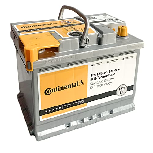 Autobatterie Continental EFB - 12V 60Ah 560A Start-Stop