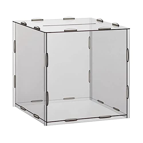 Losbox „Nigella“ 250 x 250 mm/Acrylbox/Spendenbox/Einwurfbox/Aktionsbox/Sammelbox