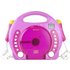 X4 Tech Bobby Joey Kinder CD-Player CD, SD, USB Inkl. Mikrofon Pink