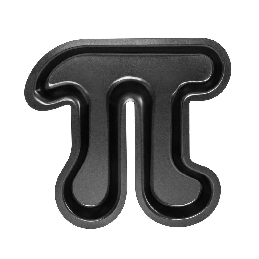getDigital Pi Kuchenform - Metall-Backform mit Antihaft-Beschichtung für Nerds, Naturwissenschaftler und Mathe Geeks in Form des Symbols der Kreiszahl Pi - Kuchen Backform