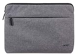 Acer Laptophülle - Laptoptasche 11 zoll, Notebook, Tablet, Laptop Tasche, Schutz vor Schmutz und Stoßschäden, extra Fronttasche, hellgrau