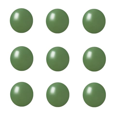 Luftballons 10 Stück Verdickter 36-Zoll-Latex-Rundballon Für Party- Und Feiertagsdekoration Avocadogrün