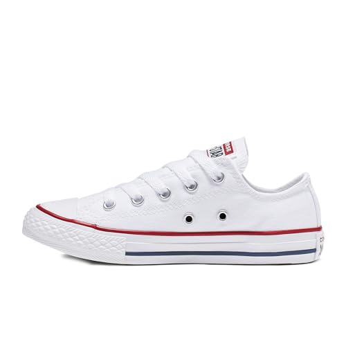 Converse Unisex-Kinder Chuck Taylor All Star Core Ox Sneaker, Weiß (Optical White), 35 EU