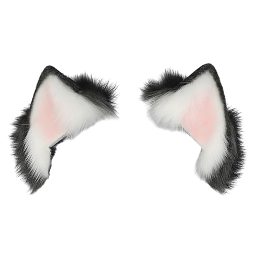 blispring Wiederaufladbares Tierohr-Stirnband für Halloween-Party-Kostüm, modisches und geheimnisvolles Accessoire
