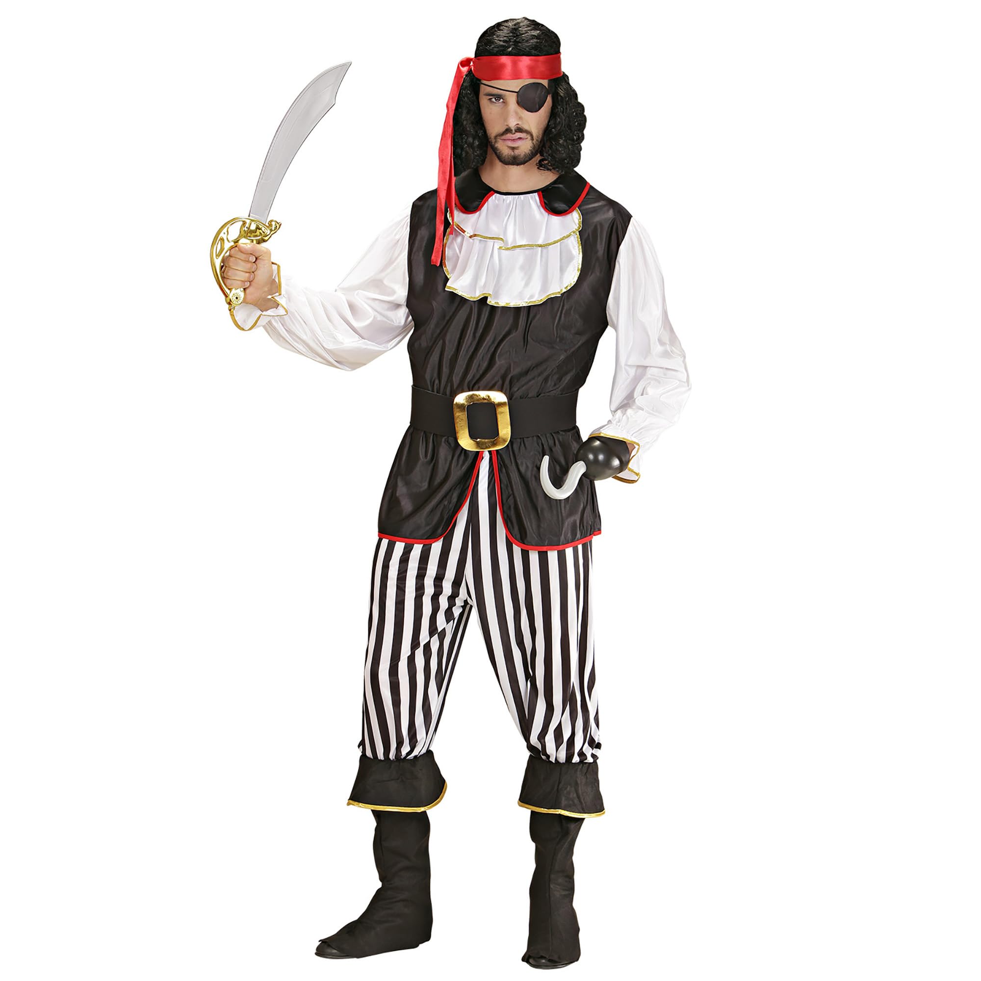 WIDMANN MILANO PARTY FASHION - Kostüm Pirat, Seemann, Kapitän, Faschingskostüme für Herren