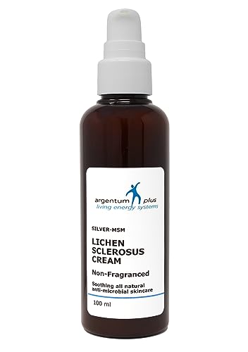 argentum plus - Silber-MSM Lichen Sclerosus Creme nicht parfümiert 100 ml | Für die zu Lichen Sclerosus neigende Haut