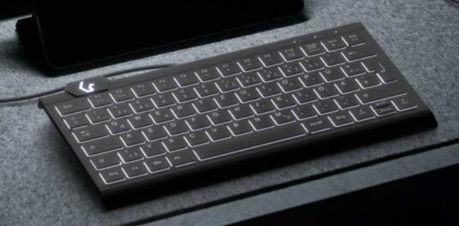 Mini Tastatur, Hintergrundbeleuchtung, integrierter Nummernblock, Combo, schwarz (KSK-5010ELC (DE))