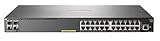 HP Hewlett Packard Enterprise Aruba 2930 F 24 G Poe + 4SFP gemanaged L3 Gigabit Ethernet (10/100/1000)-Power Over Ethernet (PoE) 1U grau