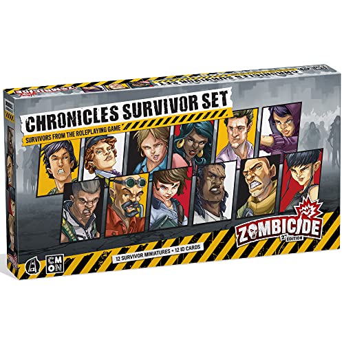 Zombicide 2nd Edition Chronicles Survivor Set Survivors From The Roleplaying Game