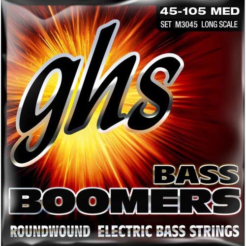 GHS M3045 Bass Boomers Saitensatz 45-105 medium
