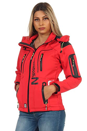 Geographical Norway Damen Softshell Jacke G-TANSY - CORAL - XXL/5