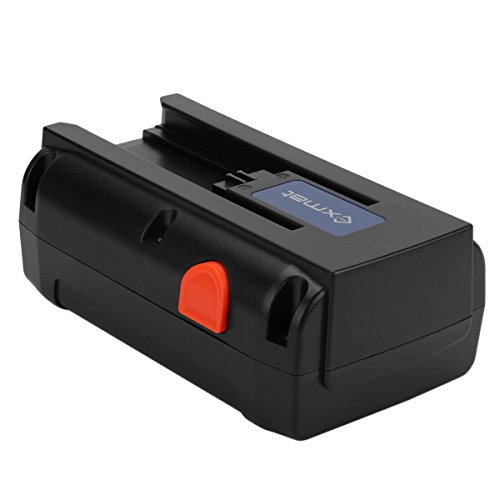 Exmate 25V 5000mAh Li-Ion Ersatzbatterie für Gardena 04025-20 Fit für Gardena Accu-Spindelmäher 380 Li