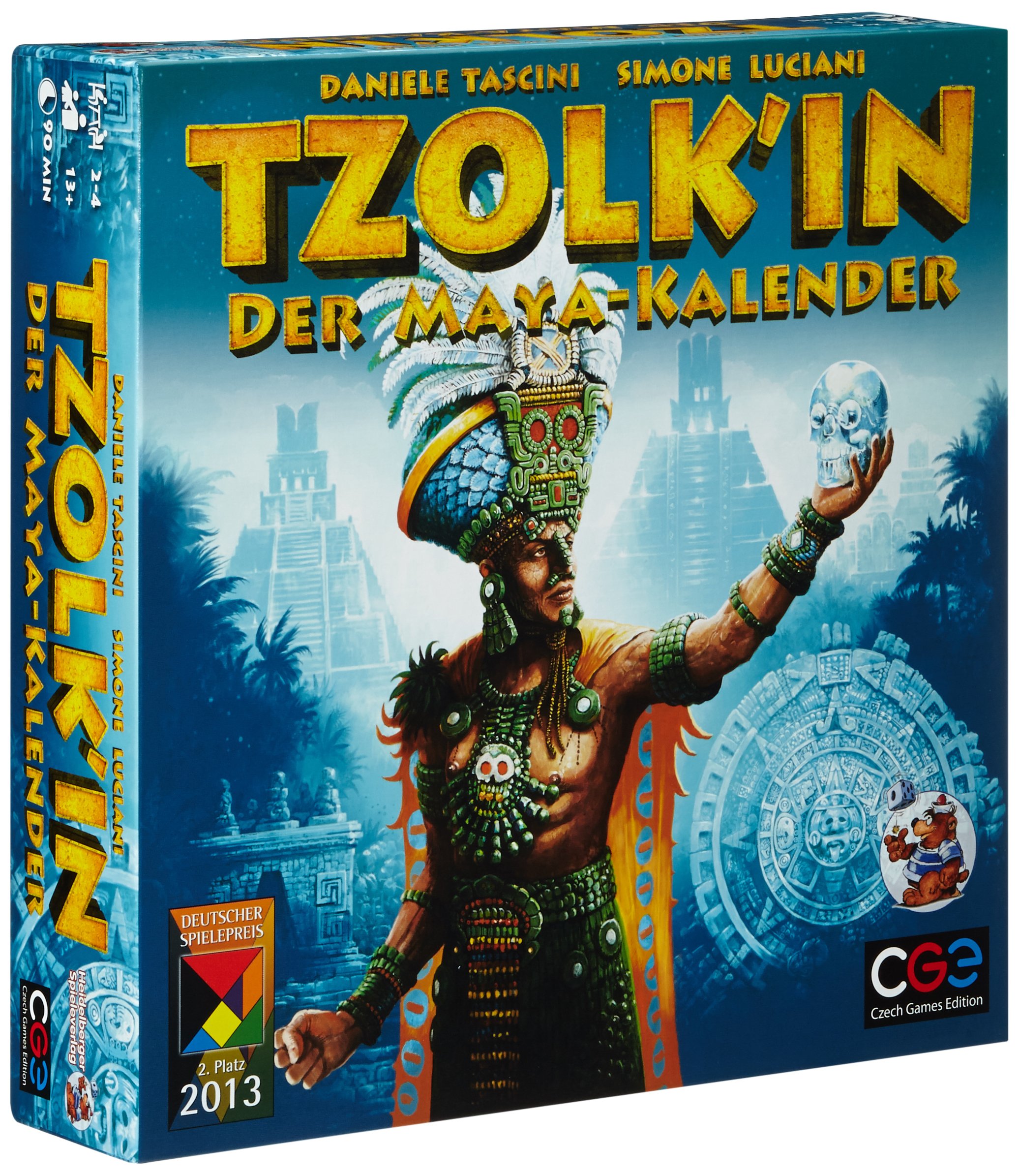 Heidelberger Spieleverlag CZ025 CGE - Tzolk'in: Der Maya-Kalender