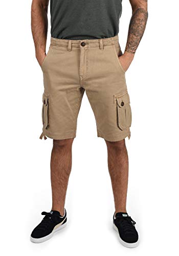 !Solid Vizela Herren Cargo Shorts Bermuda Kurze Hose Aus 100% Baumwolle Regular Fit, Größe:M, Farbe:Dune (5409)
