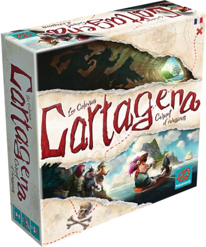 Plan B Games Cartagena Fluchtbuch – Gesellschaftsspiel – für 2 bis 4 Spieler – ab 10 Jahren – französische Version