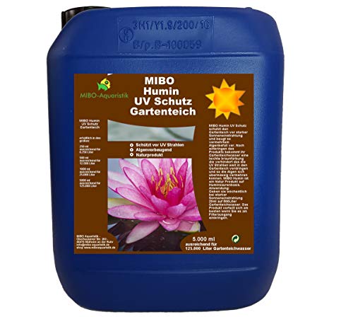 MIBO Humin UV Schutz Gartenteich 5000ml ausreichend für 125.000 Liter