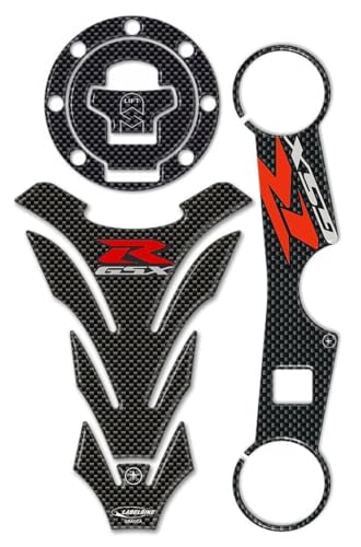 GSX-R 3D Stickers Kit kompatibel für Motorrad Suzuki 600 GSXR 2000-2003