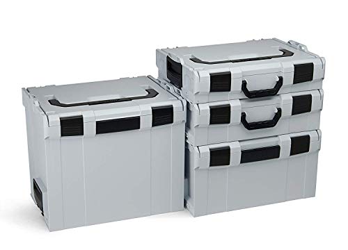 Bosch Sortimo Werzeugkoffer-Set | L BOXX 102-374 | inkl. Rollbrett für L-BOXX System