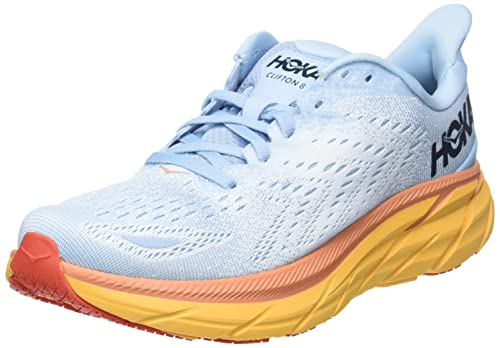 HOKA ONE ONE Damen Clifton 8 Laufschuh, Summer Song Ice Flow, 39 1/3 EU