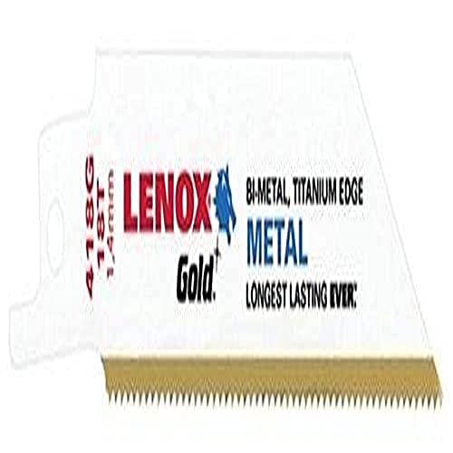 Lenox 21068418GR Säbelsägeblatt"Gold Power ARC", 102 x 19 x 0,9 mm, 18 Zähne, 5 Stück
