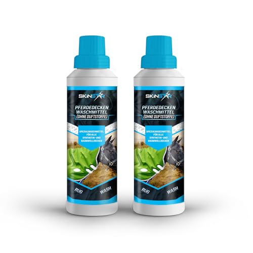 SkinStar Pferdedecken-Waschmittel 1L ohne Duftstoffe Rug Wash Waschpflege