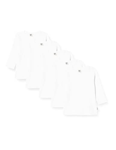 Care Baby Langarmshirts aus weicher gerippter Baumwolle, White (100), 62