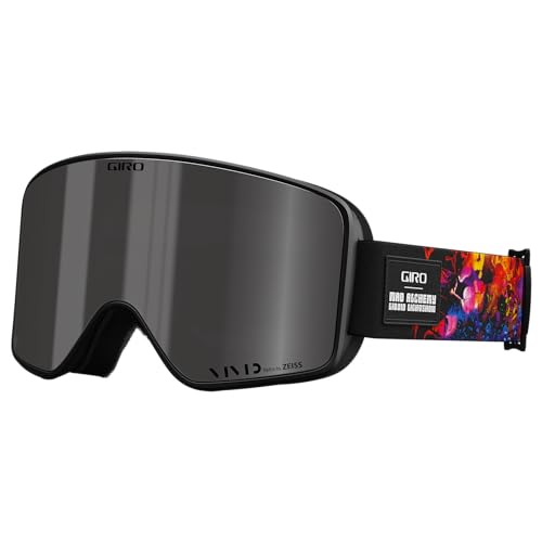 Giro Method Schneebrille Schwarz/Orange Liquid Light One Size