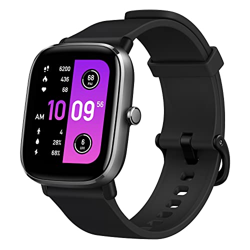 Amazfit [2022 Neue Version] GTS 2 Mini Smartwatch für Herren Damen, 14 Tage Akkulaufzeit, Alexa Built-in, Health Fitness Tracker, mit GPS & 68 Sportmodus, Blutsauerstoff Herzfrequenz Schlafmonitor,