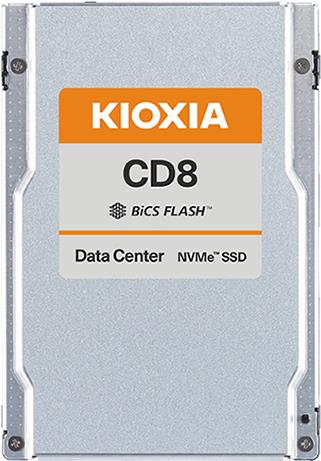 Kioxia CD8-R 2.5 3,84 TB PCI Express 4.0 BiCS FLASH TLC NVMe (KCD8XRUG3T84)