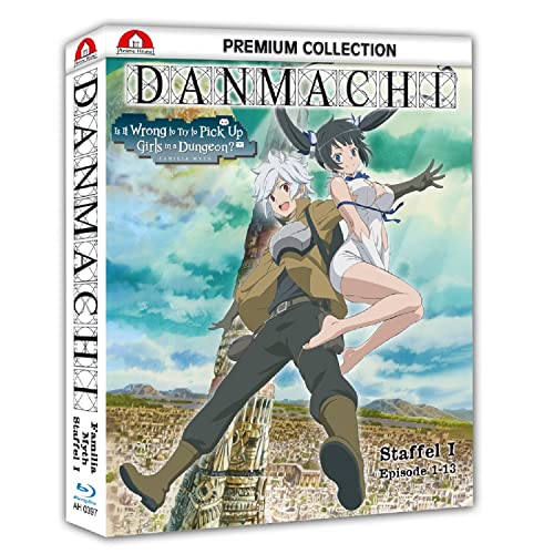 DanMachi - Is It Wrong to Try to Pick Up Girls in a Dungeon? - Staffel 1 - Gesamtausgabe - Premium Box - [Blu-ray]