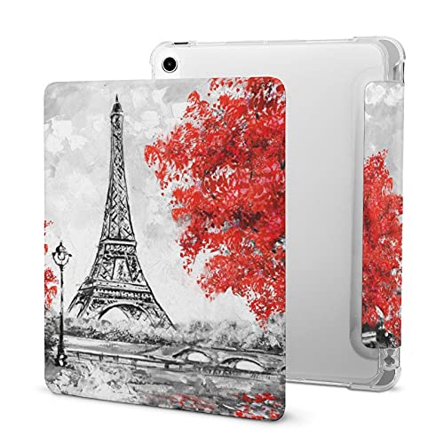 Ölgemälde Paris Eiffelturm Hülle Für Ipad Tablet Schutzhülle IPAD 2020 AIR 4 （10.9in）