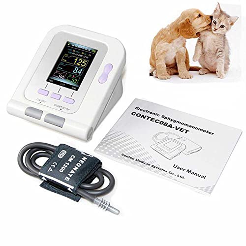 Tierärztliches Elektronisches Blutdruckmessgerät, Digitale Tierärztliche Blutdruckmessmanschette, Elektronisches Blutdruckmessgerät Für Die Hunde-/Katzen-/Haustierpflege