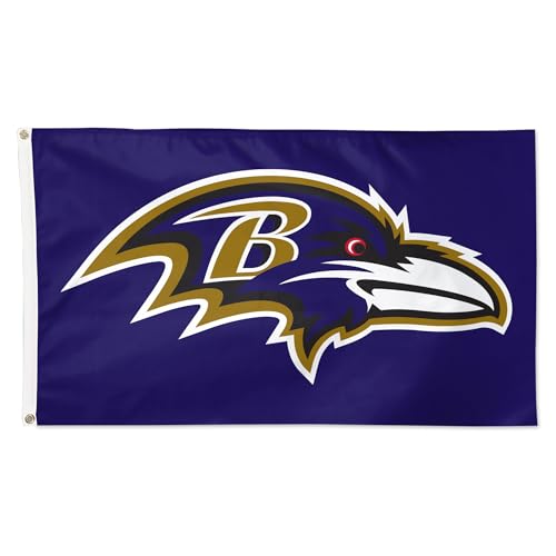 NFL Flagge Baltimore Ravens Football 150x90cm Team Fahne Banner