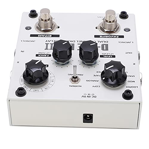 Delay-Effekt, Stereo-Delays Stompbox DC9V 220mA mit Loop-Recording-Funktion zum Stimmen von E-Gitarren
