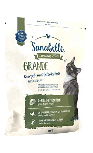 Sanabelle Grande | Katzentrockenfutter für ausgewachsene Katzen (besonders geeignet für große Rassen) | 6 x 400 g