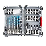 Bosch Professional 35 tlg. Multi Construction Bohrer- und Schrauberbit Set (Impact Control, Pick and Click, Zubehör Schlagschrauber)