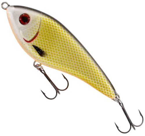 Westin Swim Glidebait 15cm 107g - Suspender Jerkbait, Farbe:Official Roach