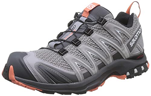 Salomon Damen Trail Running Schuhe, XA PRO 3D W, Farbe: grau (alloy/magnet/camellia) Größe: EU 39 1/3