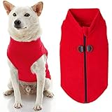 Gooby Zip Up Fleece-Weste für kleine Hunde