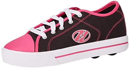 Heelys Mädchen Classic Sneaker, Schwarz (Black/White/Hot Pink Black/White/Hot Pink), 34 EU