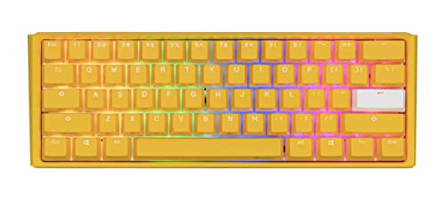 Ducky One 3 Mini Yellow Keyboard (Cherry MX Brown)