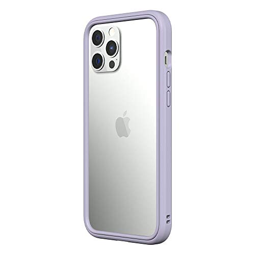 RhinoShield Bumper Case kompatibel mit [iPhone 12 Mini] | CrashGuard NX - Schockabsorbierende Dünne Schutzhülle 3.5 Meter Fallschutz - Lavender