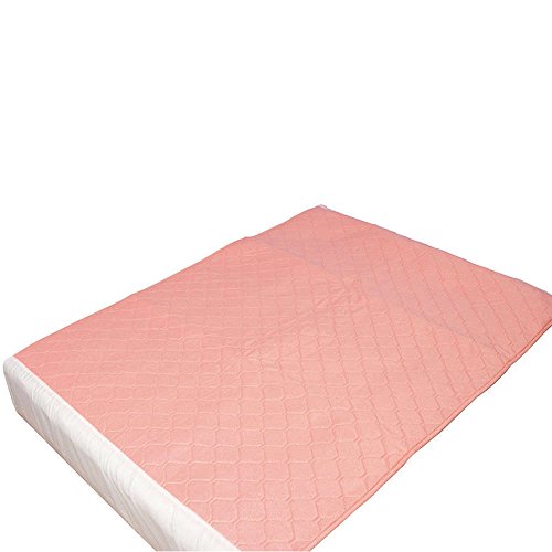NRS 4 Liter Pink Wiederverwendbares und waschbares Kylie-Bettpolster mit eingeklappten Klappen