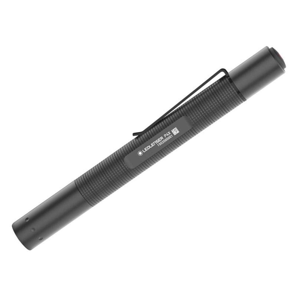 Zweibrüder Led Taschenlampe Ledlenser P4x, schwarz, S